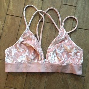 PINK Velvet Bralette